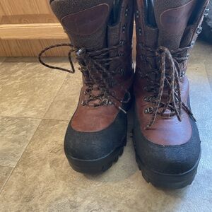 Men’s LaCrosse Ice King Boots with Thinsulate removable liners size 10